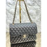 Chanll Model Marka Çanta - 30*20 - --Siyah
