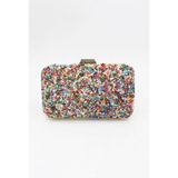 Chantaky 032 1700 Taşlı Abiye Çanta Gece Çantası Clutch Renkli Standart