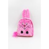Chantaky 039 3000 Pembe Peluş Tavşan Çocuk Sırt Çantası Günlük Kullanım İçin Şirin Tasarım