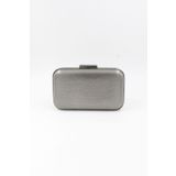 Chantaky 064 270s Platin Sıvama Abiye Çanta Gece Çantası Clutch