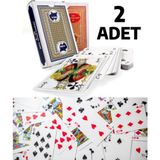Chantaky 101 65 2 Adet Iskambil Pişti Oyun Kağıdı Briç Batak 52 Oyu