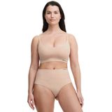 Chantelle Kadın Pürüzsüz Rahat Yüksek Bel Tanga Külot 10U9, Sirrocco, L, Sirocco, L