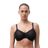 Chantelle Kadın Sehr Bedeckender Gemoldeter Bh C Magnifique Tam Kaplama Sütyen, Siyah (Schwarz 11), 38 / DD