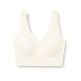 Chantelle Yumuşak şerit, büstiyer, yumuşak kuplu, V yaka, görünmez iç çamaşırı, kadınlar için, Bej, XL-XXL