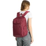 Chantria CB00638 Çok Amaçlı Premium Suya Dayanıklı Kadın Sırt Çantası Laptop Çantası Bordo Modern Tasarım
