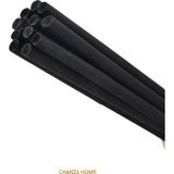 Chanza Home 12 Adet Uzun Siyah Bambu Oda Kokusu Çubuğu 50 cm