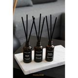 Chanza Home 3 Çeşit Çubuklu Oda Kokusu Deneme Boy Cam Şişede Soft Linen, Pudra ve Beyaz Sabun