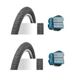 Chaoyang 16 Jant 16X1.75 Bisiklet Dış Lastiği Yol Tipi H-537 X 2 Adet + Panda İç Lastik Seti