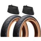 Chaoyang 20x4.00 3mm Zırhlı Amber Fat Bike Bisiklet Lastik Seti