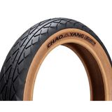 Chaoyang 20x4.00 3mm Zırhlı Fat Bike Bisiklet Lastiği Amber