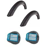 Chaoyang 26 Jant 26X1.75 Bisiklet Dış Lastiği Yol Tipi H-459 X 2 Adet + Panda İç Lastik Seti