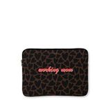 Chapters Black & Brown Hearts Working Mom Deri 13"" - 14"" Kadın Laptop Kılıfı