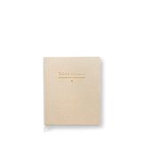 Chapters Keten Linen Bej Bebek Anı Defteri
