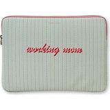 Chapters Mint Leaves Working Mom Deri 13" - 14" Kadın Laptop Kılıfı - Standart