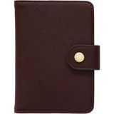 Chapters Pocket Journal Merlot Deri Çizgili Defter - Standart