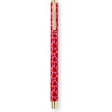 Chapters Premium Pink Red Hearts Roller Kalem - Standart