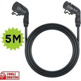 Charge Mobile Taşınabilir Tip (Type) 2 Elektrikli Araç Şarj Kablosu - SIYAH