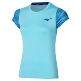 Charge Printed Tee Kadın Tişört Mavi - S