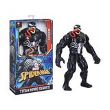 Charge Spider-Man Marvel Titan Hero Serisi Deluxe Venom Oyuncak 12 Inç Ölçekli Tahsil Aksiyon Figürü, 4 Yaş ve Üzeri Çocuklar Için Oyuncaklar - Renkli