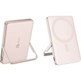 Charge Tilt 5.000 Mah 15W Powerbank Dijital Ekran Magsafe Hızlı Şarj - Gold