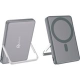Charge Tilt 5.000 Mah 15W Powerbank Dijital Ekran Magsafe Hızlı Şarj - Siyah