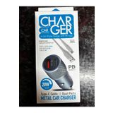 CHARGER 20W METAL ARABA ÇAKMAKLIK ŞARJI