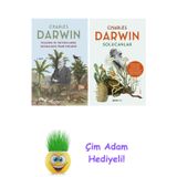 Charles Darwin 2 Kitap Seti + Çim Adam Hediye