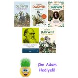 Charles Darwin 5 Kitap Seti + Çim Adam Hediye