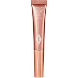 Charlotte Tilbury Glowgasm Beauty Light Wand Pinkgasm – Likit Aydınlatıcı Allık, Işıltılı Pembe Yanak Görünümü