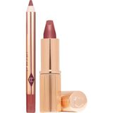 Charlotte Tilbury Pillow Talk Dudak Seti - Pillow Talk Medium Renk 1,5 G Ruj ve 0,8 G Dudak Kalemi Seti