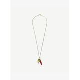 Charm Detaylı Uzun Kolye