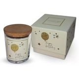 Charm Lab Candle – Doğum Günü Hediyesi, Ahşap ve Baharatlı Sandal Ağacı Kokulu, Doğal Bio Balmum, 135 gr Kokulu Mum, 40 Saat Yanma Süresi, Kadın, Erkek, Anne, Baba, Arkadaş için Şık Hediye