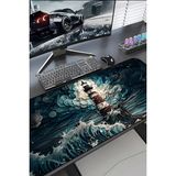 Charmbi Deniz Feneri 30X70 Procontrol Mouse Pad Gaming Mousepad Kaymaz Taban Büyük Oyuncu Ultra Pürüzsüz - Çok Renkli