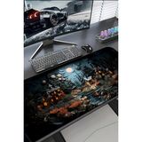 Charmbi Esrarengiz Kasaba 30X70 Procontrol Mouse Pad Gaming Mousepad Kaymaz Taban Oyuncu Ultra Pürüzsüz - Çok Renkli