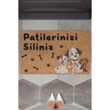 Charmbi Köpek Patileri Dekoratif Çok Amaçlı İç ve Dış Kapı Paspası
