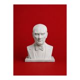 CharmFancy 1:12 Ölçek Atatürk Büst Heykel Maket Minyatür Diorama Dollhouse Obje Aksesuar Eşya Dekorasyon