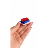 CharmFancy 3'Lü 1:12 Ölçek Birleşik Kitaplar Minyatür Maket Diorama Dollhouse Bebek Ev Eşyası Obje Aksesuar Dekor Malzemeleri