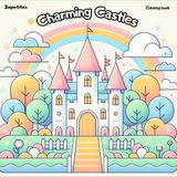 Charming Castles : Enchanted Worlds to Color for Adults and Kids (Coloring Books)