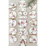 Charming Rose 12 Kişilik 21 Parça Kahvaltı Takımı Kahvaltı Seti