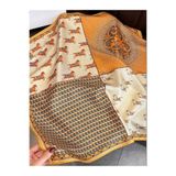 CHARMLUCKY RENKLİ DESENLİ ŞAL-FULAR 70X70