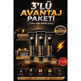 Chase %100 Orijinal 50000 Gecktirici Krem 3'lü Set | Erkeklere Özel | Gizli Paketleme | Avantaj Paketi | Premium Kalite