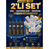 Chase Erkeklere Özel Gecktirici 50000 Krem 4 Adet & Orjinal Ortan Kırılan 7li Meyveli Jelly