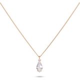 Chaseldor Anna Zirkon Taşlı Rose Gold Kaplama Kadın Pirinç Kolye - Standart