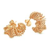 Chaseldor Tel Halka Paslanmaz Çelik Kadın Küpe - Gold - Standart