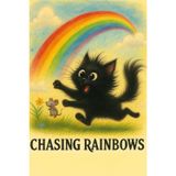 Chasing Rainbows Collection Notebook Journal (6x9) — 120 Pages, Graph Soft Cover, Glossy Finish: Chasing rainbows collection notebook for writing, journaling, or doodling. 120 pages, glossy softcover.