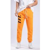 Chatca Erkek 3 İplik Şardonlu Turuncu Sweatpant K-575