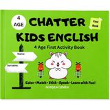 Chatter Kids English 4 Yaş Okul Öncesi Ingilizce Etkinlik Kitabı 1 ve 2 Set