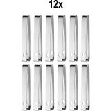 Chavin 12 Adet Çelik 16,2 cm Buz Ve Şeker Maşası mt128by-12