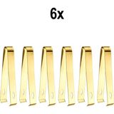 Chavin 6 Adet Çelik 16,2 cm Gold Buz Ve Şeker Maşası mt128sr-6