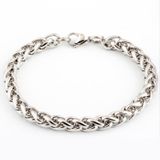Chavin DG36 8 mm Gri Çelik Erkek Bileklik